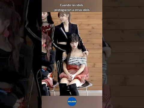Cuando las idols protegieron a otras idols