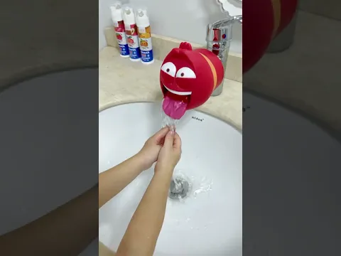 The child fell in love with washing hands since then Useful Baby Product & Toys 1292