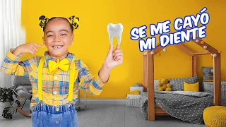 MI PRIMER DIENTE SE CAYÓ 😱🐭✨