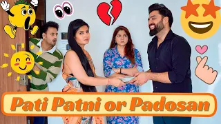 Pati Patni Aur Padosan | Full Comedy Drama 😂 | Resty kamboj | Neha bagga | Comedy | Funny | Padosan 