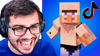 1 HORA de Tiktoks de Minecraft REALMENTE Buenos..