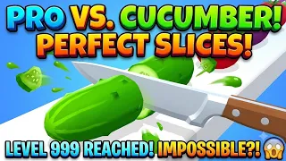 ​I Became the Ultimate Slicing King! 🔪🔥 (Level 999?)