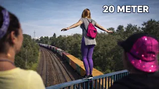 Diese Mädchen Gang Mutprobe geht zu weit…