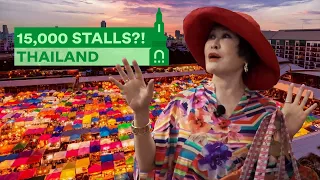 15,000 Stalls Later 🤯 Welcome to Chatuchak Market | One World in Thailand