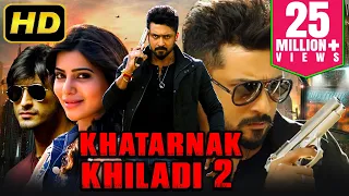 Khatarnak Khiladi 2 (Anjaan) - Superhit Action Hindi Dubbed Movie | Suriya, Samantha, Vidyut Jammwal