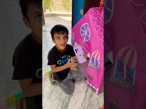 Bachho ka tent house disaster 😱😂 #shorts #minivlog #familyvlog #trending