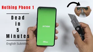 Nothing Phone 1 Durability Test - Wait for Nothing Phone 2 !