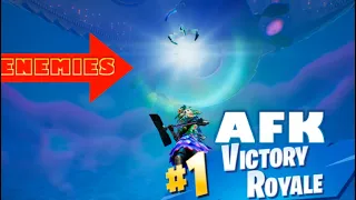 The AFK Challenge Victory Royale With A Help From The Enemy 1 in 63,000 Squad Matches #PewLookAlike