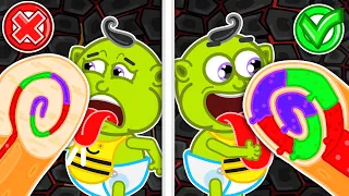 Pequeño Leon | Rollos Arcoíris | Dibujos animados | Video Para Niños