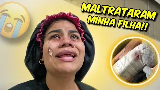ESTOU TIRANDO MINHA FILHA DESSE HOSPITAL A FORÇA !!!