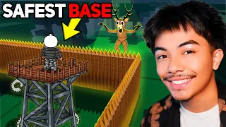 I Made THE SAFEST BASE in 99 Nights in The Forest!
