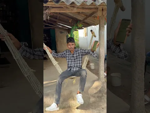मामा मुजे भी झुलाओ नया झूला मैं 🥰😀