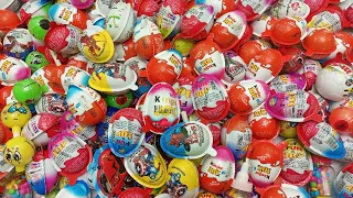 Kinder Joy surprise 200 Kinder Surprise Eggs / ASMR Satisfying video / A Lot of Candy