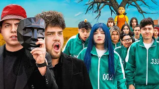 HICIMOS EL JUEGO DEL CALAMAR VERSIÓN LATINOAMERICANA 😳🦑
