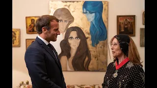 تغطية زيارة الرئيس الفرنس إيمانويل ماكرون لمنزل السيدة فيروز، قناة LBC