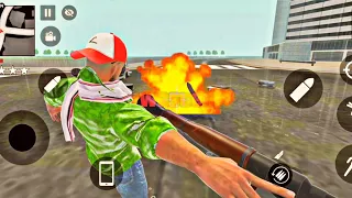 Indian Theft Auto Simulator an Indian Helicopter and drives a new Indian Police - Android GamePlay