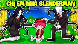 HACHI 24 GIỜ SỐNG CÙNG CHỊ EM SLENDER MAN TRONG MINECRAFT*HACHI CHỊ EM SLENDER MAN*