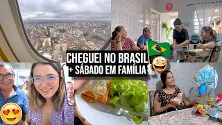CHEGUEI NO BRASIL, ENCONTRANDO A FAMÍLIA, FAZENDO OVOS DE PÁSCOA e muito mais ♥ - Bruna Paula