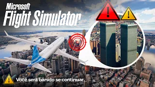 TESTEI OS MITOS MAIS INSANOS do Flight Simulator… (deu ruim?)
