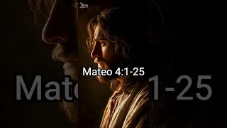 Mateo 4:1-25  #Tentación #Fe #Dios #Cristianismo #Evangelio #ViralCristiano #Jesús #Biblia #Mateo4