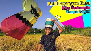 Berburu Layang Layang Baru Di Toko Mainan | Main Layangan Di Sawah 👻👾 Praya Brother