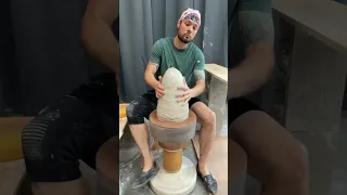 ♾️ pottery, day 63 in a row. Pothead pottery throwing...