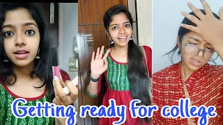 Getting ready for college 🤷‍♀️ | #miss_miracle #charusmonoact