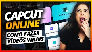 Como Criar um TIKTOK ADS VIRAL com CAPCUT Editor de Vídeo Online Gratuito Sem Marca d'Água