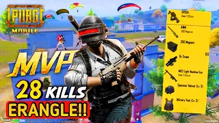 ببجي موبايل ارانغل 28  كيل  🔥🔥🔥🎮
