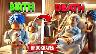 TOP BIRTH TO DEATH VIDEOS IN BROOKHAVEN! FULL COMPILATION #roblox #bloxfruits #robloxedit