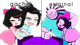 VS. Boy and Girl || Twinsomia - Power-Hour Song || FNFxGacha