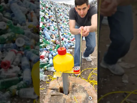 I Turned Plastic Bottles Into a Giant Playground #DIY #Recycling #3DPrinting