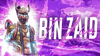 SERIOUS RANK PUSH ON LIVE || BIN ZAID GAMING 👽#binzaid #freefirelive