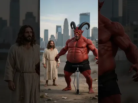 Jesus Stops the Tornado Created by the Devil #jesus #jesuschrist