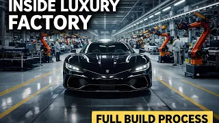 Inside a Luxury Hypercar Factory – Full Carbon Fiber & Engine Manufacturing Process|