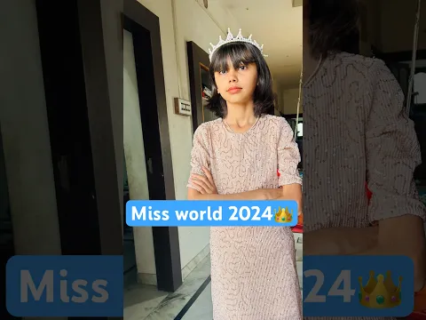 Divya Saran bani miss World👸/ Simple diy birthday crown for girl / Ghamu saran #shorts #handmade