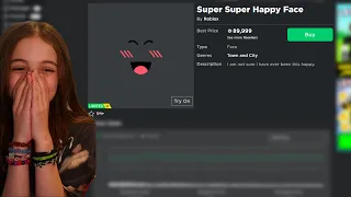 I gave my little sister her Roblox DREAM ITEM!