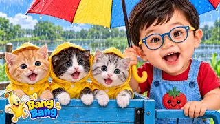 Rain Rain Go Away Song | Classic Nursery Rhymes & Rainy Day Songs | Bang Bang Monkey