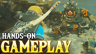 14+ Minutes of NEW Zelda: Tears of the Kingdom Gameplay! (Direct Feed)