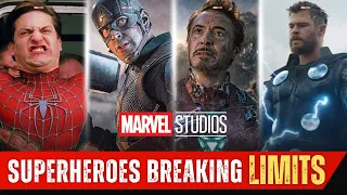 Moment When Superheroes Break Their Limits