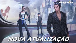 💪FREE  FIRE  AO VIVO💪CHEGOU A NOVA ATUALIZÇAO💪ALOK NERFADO E FIM DO SKYLER 💪 #freefireaovivo