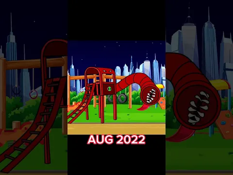 Sự tiến hóa của cầu trượt ăn thịt ( 2021-2023) #shorts #evolution