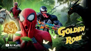 Rajkumari Supergirl 👸 Ke Liye Kon Layega Sone Ka Gulab | The Golden Rose🌹| Spiderman Story in Hindi|