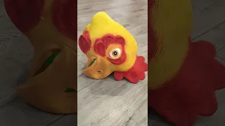 Bear's and chicken's head