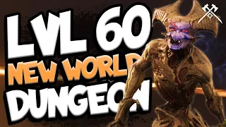 NEW WORLD LEVEL 60 DUNGEON - Garden of Genesis | Endgame Healer Gameplay