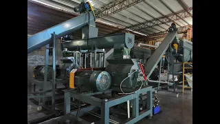 Li ion battery breaking and separation plant l lithium battery recycling plant
