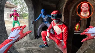 What If Spider-Man Rescue Team SuperHero And Met Knifer Serbian in Abandoned Castle ( Action POV )