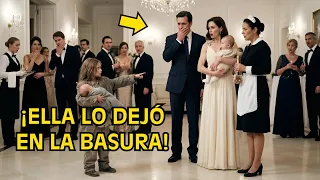 EL GRITO ENOJADO DE LA NIÑA MENDIGA INTERRUMPIÓ LA CELEBRACIÓN DE MILLONARIO Y DEJÓ A TODOS EN SHOCK