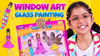 Let's Do Magic on Glass 🎨 DIY Window Art & Craft for Kids | Adi Connection