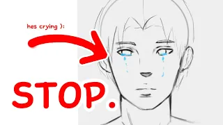 Art tips for drawing the face so your not TRASH .